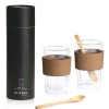 Promotional Kafe Double Walled Glass Sets
